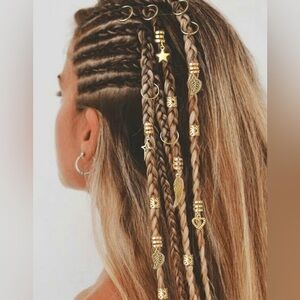 🔥35pc GOLD SUN THEMED HAIR ACCESSORIES FOR WOMEN🔥